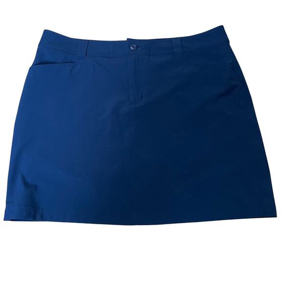 Eddie Bauer Blue Athletic Skort 14 Golf Hiking - Picture 1 of 6